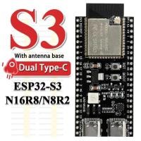 ราคา ESP32 S3 DevKitC 1 Development Board BT 2 4G Wifi โมดูลสําหรับ Arduino 8MB PSRAM 16MB FLASH N16R8 42Pin CH340C Type C ESP32 S3 (54808628860)