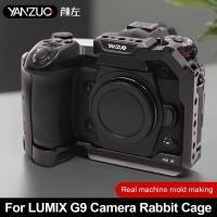 ราคา YANZUO กล้องแบบพกพา G9 ชุดกรงกระต่ายเหมาะสําหรับ Panasonic Lumlx G9 กล้องโลหะผู้ถือกล้อง 1 4 หลุมกรงกล้อง (53007581567)