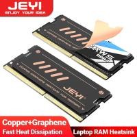 ราคา JEYI Graphene แล็ปท็อป RAM ฮีทซิงค์ Dual Layer Graphene และทองแดงฟอยล์ออกแบบ Cooler หม้อน้ําหน่วยความจําสําหรับ DDR5 DDR4 DDR3 DDR2 (53007581553)