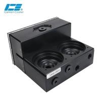 ราคา IceManCooler Double D5 Water Cooling Pump Box Double CD ROM Integrated Water Tank POM Tank Dual Drive Reservoir (49508644506)