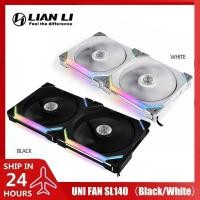 ราคา LIAN LI UNI FAN SL140 V1 Modular Daisy Chain Cableless Gamer Case Cooler 14 ซม L Connect M B ARGB SYNC สีดํา สีขาว 2 แฟนแพ็ค (49508644401)