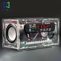 ราคา Electronics FM ส่วนประกอบวิทยุ DIY ชุดบลูทูธ 5 0 ลําโพง 2 3W ลําโพงแบบการ์ด LED ตัวบ่งชี้ระดับ DIY ชุด (46558644575)