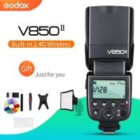 ราคา Godox V850II 2 4G GN60 ไร้สาย X ระบบ Li ion แบตเตอรี่ Speedlite สําหรับ Canon Nikon Sony Pentax Olympus ฟรีชุด Softbox 15 20 ซม (44858639740)