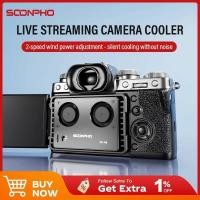 ราคา SOONPHO SP A8 พัดลมระบายความร้อนสําหรับกล้อง Sony Canon FUJI A7M4 ZVE1 A6700 A7C2 ZVE10 ZV1 R5 90D XS10 XT4 X H2S Dslr Cooling System (41277052051)