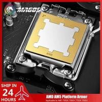 ราคา AM5 ความร้อนวางสําหรับ AMD 7950X 7900X 7700X 7600X CPU Armor ทองแดงบริสุทธิ์ Fastener Anti Bending กลับแผ่น Shell Rad (41079957907)