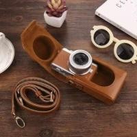 ราคา Full Body ที่แม่นยํา Fit PU หนังกล้องดิจิตอลกระเป๋ากล่องสําหรับ panasonic LUMIX GF7 GF8 GF9 GF10 12 32 มม เลนส์ (57857595102)