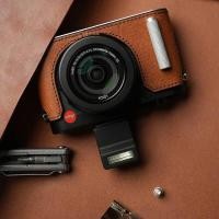 ราคา Mr Stone สําหรับ Leica Dlux8 กล้องป้องกันกรณีกล้อง Bodysuit กล้อง Handmade Leica D lux8 พร้อมฝ่ามือของแท้ Leathe (57107581593)