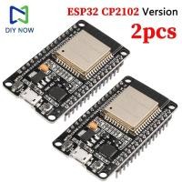 ราคา 1 2PCS ESP32 บอร์ดพัฒนา ESP 32 บอร์ด NodeMCU ESP32 ESP32 DEVKITV1 CP2102 WiFi บลูทูธ Microcontroller Dual Cores (54808628917)