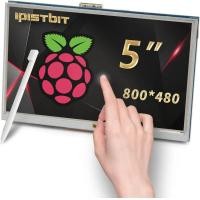 ราคา IPistBit หน้าจอ Raspberry Pi ขนาด 5 นิ้ว จอภาพหน้าจอสัมผัส 800x480 จอภาพ HDMI TFT Mini สําหรับ Raspberry Pi แฮนด์ฟรี (46658644544)