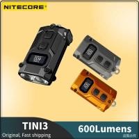 ราคา NITECORE TINI3 อัจฉริยะ 600 ลูเมน พวงกุญแจไฟฉายหลายสีอุณหภูมิสำหรับ EDC (53207581577)