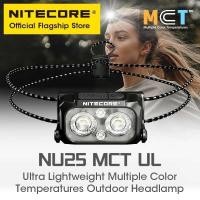 ราคา NITECORE NU25 MCT UL ไฟฉายชาร์จ USB C สีและอุณหภูมิแสงปรับได้ เหมาะสำหรับ trekking และ backpacking (40629444165)