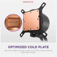 ราคา NZXT KRAKEN PLUS RGB 240 280 360 All in One Water Cooling LGA1851 AM4 5 หัวเข็มขัด (49058283784)