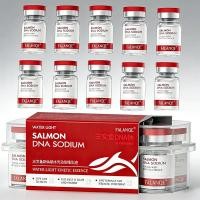 ราคา 10 ชิ้น กล่อง Salmon DNA Sodium Facial Serum Ampoule Fine Lines Collagen Essence Facial Moisturizing Firming Skin Care (44808500837)