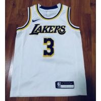 ราคา เสื้อบาส Nike dri fit Lakers เบอร์3 Davis ของแท้ ไซส์ Youth S (40211895640)