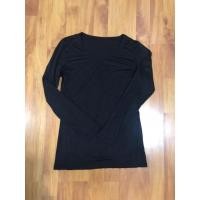 ราคา เสื้อคอกลม Uniqlo Heattech ผู้หญิง ไซส์ L สีดำ (29200785768)