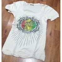 ราคา เสื้อยืดเอวจั๊ม แขนตุ๊กตา Forever 21 M (25574661585)