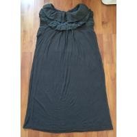 ราคา เดรสผ้าเรยอน Forever 21 S สีเทาดำ (24129737169)
