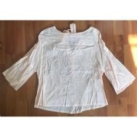 ราคา เสื้อเชิ้ตคอผูกโบว์หลัง แขนระบาย F F (22722153484)