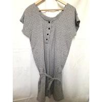ราคา เสื้อยืดตัวยาว คอกว้าง ผูกเอว (22320510293)