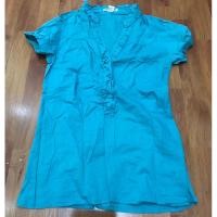 ราคา เสื้อเชิ้ต แขนตุ๊กตา ระบายคอ Forever 21 S (25924667928)