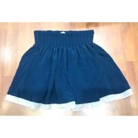 ราคา กระโปรงผ้าบางพริ้ว เอวสม๊อค Forever 21 ไซส์ L (24362861820)