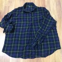 ราคา เสื้อเชิ้ต ลายตาราง Uniqlo สีกรม M (24679019265)