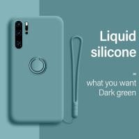 ราคา เคสซิลิโคน มีแหวนแม็กเน็ท แบบนุ่ม สำหรับ Huawei P20 P30 P40 P50 Pro (3069588159)