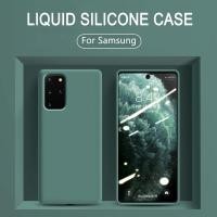 ราคา เคสโทรศัพท์มือถือซิลิโคนสีพื้นสําหรับ Samsung Galaxy Note 20 Ultra Note 10 Plus Note 9 (4993715240)