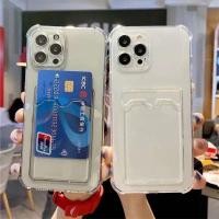 ราคา เคสโทรศัพท์มือถือแบบนิ่ม TPU ใส กันกระแทก พร้อมช่องใส่บัตร สําหรับ Samsung Galaxy S23 S22 S21 S20 S10 S9 S8 Plus S21FE S20FE Note 20 Ultra 10 Plus 8 9 S10 Lite J2 J7 Prime (18677541862)