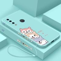 ราคา Huawei Y6 Pro Y6S Y6P Y7P Y7A Y9S Y9 Prime 2019 เคสโทรศัพท์ TPU นิ่ม กันกระแทก ลายการ์ตูนสัตว์เลี้ยงสามตัว น่ารัก (20737156445)