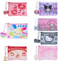 ราคา กระเป๋าใส่เหรียญ Sanrio กระเป๋าใส่นามบัตร kitty my melody Usahana Maron kuromi (50707202503)