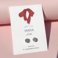 ราคา ของขวัญ ต่างหูเพชร cz เงินแท้ ประกายสวยงาม Earring Alyssa ความงามอย่างมีคุณค่า silver 92 5 (6555239971)