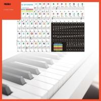 ราคา Predolo สติ๊กเกอร์คีย์บอร์ดเปียโน Piano Rake Key Labels Overlay สําหรับ 88 61 54 49 37 Key (54555557044)