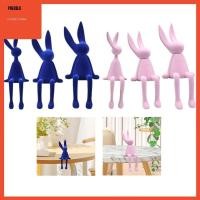 ราคา Predolo ตุ๊กตากระต่ายนั่งเครื่องประดับสัตว์แฟชั่นสําหรับเคาน์เตอร์ตู้ชั้นวางหนังสือ (53505559601)