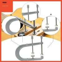 ราคา Predolo Silver Metal Guitar Bridge Clamp Bridge Clipping Tools for Acoustic Classic Guitar Bridge Luthier Kit (53005565261)