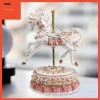 ราคา Predolo กล่องดนตรี รูปปั้นม้าม้าหมุน งานละเอียด เรซิ่น ทนต่อการสึกหรอ หมุน (52052346917)