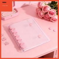 ราคา Predolo Binder Notebook Covers 5 Holes Gift Clear for Valentines Birthday Pink (27793721075)