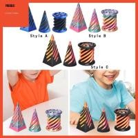 ราคา Predolo 3 แพ็ค Impossible Cone ตกแต่งตาราง Creative Fun Spiral Cone Fidget ของเล่น (26739142824)