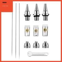 ราคา Predolo 10 ชิ้น Professional Airbrush เข็มชุด Mini ประแจ Airbrush หัวฉีด Caps Airbrush Sprayer อุปกรณ์เสริม Airbrush อะไหล่ (25647964900)