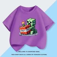 ราคา เสื้อเด็ก เสื้อยืด kids girl boy TNT bricks เสื้อผ้าเด็ก เด็กโต แฟชั่น t shirt ผ้าCotton โคตรนุ่ม unisex (51057622259)