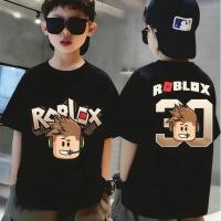 ราคา จัดส่งภายใน24ชั่วโมง เสื้อยืดเด็ก ผ้าฝ้าย100 ลายROBLOX นุ่มสบาย ระบายอากาศดี แฟชั่นฮิต อายุ1 12ปี เสื้อเด็ก ROBLOX (47208639630)