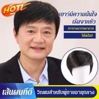 ราคา วิกผมสั้นชาย วิกผมชาย ชุดพ่อ วิกผมชายวัยกลางคน (24352124388)