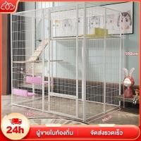 ราคา กรงแมว กรงสัตว์เลี้ยง กรงกระต่าย พื้นที่อิสระขนาดใหญ่ กรงแมวขนาดใหญ่ ประกอบง่าย ถอดออกได้ กรงแมวราคาถูก (27085850695)