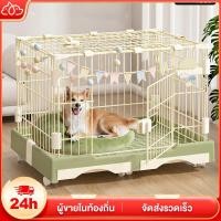 ราคา กรงสุนัข กรงสุนัขขนาดใหญ่ กรงสัตว์เลี้ยง คอกกั้นสัตว์เลี้ยง งานพรีเมี่ยม มีล้อเลื้อ กรงกระต่าย กรงกระต่ายขนาดใหญ (40271582411)
