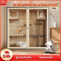 ราคา กรงแมว กรงขังแมว Pet Cage วิลล่าแมวไม้ กรงเเมวอพาร์ทเมนต์แมวไม้เนื้อแข็ง บ้านแมวขนาดใหญ่ (42460720230)
