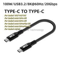 ราคา USB 3 2 Gen2 Data Transfer Type C ถึง Type C SSD Hard Disk Cable LIKAIYUE USB 3 2 20Gbps USB C ถึง Type C สําหรับ Redmi 15C 14C 13C Redmi note14Pro 5G note13Pro 5G note14Pro 5G note14Pro 5G note13Pro 