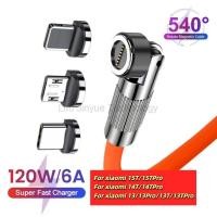 ราคา 3 in1 1M 120W 6A Magnetic Fast Charge Data Cable หนาพิเศษนุ่ม TPE ชาร์จโทรศัพท์สายไฟทําซิลิโคนเหลวสําหรับ xiaomi 15T 15TPro 14T 14T 14TPro 13 13T 13T 13T 13T 13TPro 13Pro F8Pro F8Pro F8Pro F8Pro F8Ult
