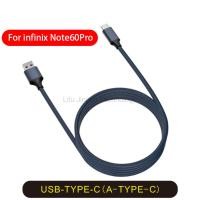 ราคา LKY6 60W ไนลอนถักแม่เหล็ก Absorption Type C Fast Charger สําหรับ infinix Note60Pro Typec to Typec Fast Charging Data Cable (48557178587)