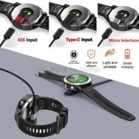 ราคา ประเภท C อะแดปเตอร์ชาร์จสําหรับ Garmin Fenix 8 7 6 5 8X 7X 6X Tactix อะแดปเตอร์ชาร์จ LIKAIYUE Micro USB สําหรับ Garmin Watch Charger Adapter สําหรับ fenix6s fenix 6 fenix 6x baro (41029323406)