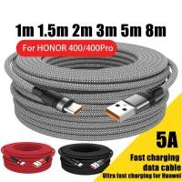 ราคา LIKAIYUE USB Type C ขยาย 3M 5M 8M Android Micro USB Fast สายชาร์จสําหรับ HONOR 400Pro สายชาร์จข้อมูลยาวและยาวเป็นพิเศษ USB C Android Micro USB ขยาย Chartin (46907973805)